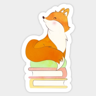 FOX READS Sticker